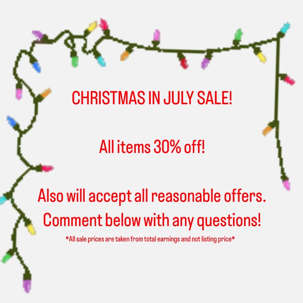 CHRISTMAS IN JULY! 🎉🎄